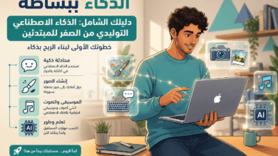 كيف تبدأ في مجال الذكاء الاصطناعي التوليدي من الصفر؟ (دليل مبسط 2026) 100 تعلم الذكاء الاصطناعي